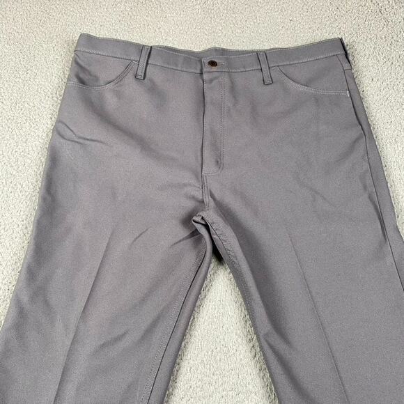 Wrangler Jean Dress Pants Men's 42x29 Gray New Western Wrancher 82GY - Picture 2 of 13
